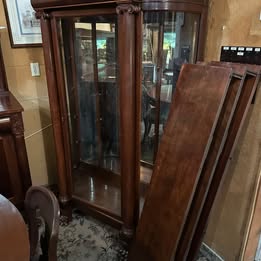 Antique Empire Mahogany Dinning Room Set
