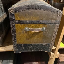 Vintage antique and dome-top trunks