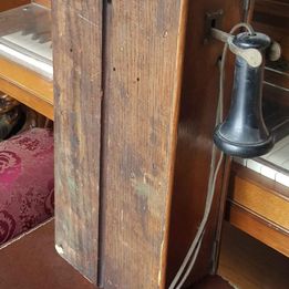 Antique Crank Wall Phone