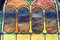 Antique Church Stained Glass windows w/ 70 individual pieces within large window