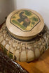 Antique Hand carved bulb type jug.