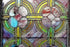 Antique Church Stained Glass windows w/ 70 individual pieces within large window