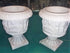 White Solid Marble Planters, inside or outside, Lawn & Garden, Matching pair