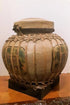 Antique Hand carved bulb type jug.