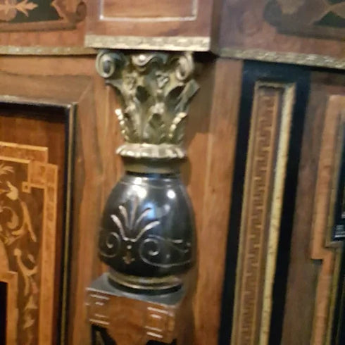 19th century American rosewood credenza