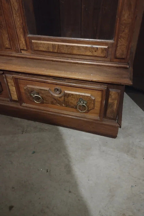 antique victorian gun cabinet