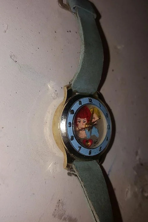 Mattel 1960s Vintage Barbie And Ken Watch - Collectibles