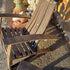 Canadian whiskey barrel chair set (2 chairs and table)