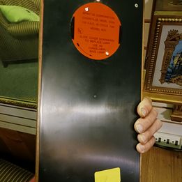 Vintage Bar Is Open electric wall clock